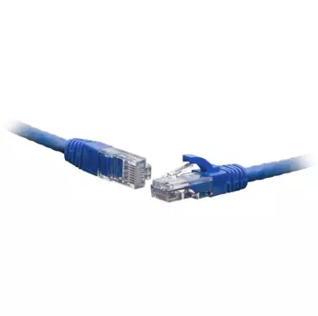 Патч-корд UTP кат.5e, 0.3м, RJ45-RJ45, синий, LSZH, SNR (SNR-UU4-5E-003-LST-BL )