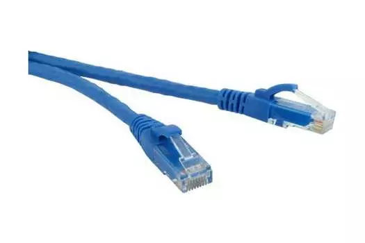 Патч-корд UTP кат.5e, 0.5 м, RJ45-RJ45, синий, Neomax NM13001-005B