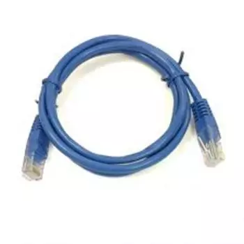 Патч-корд UTP кат.5e, 0.5 м, RJ45-RJ45, синий, CCA, LSZH, Netko Optima (N.CCA.UTP.5e-0.5m-5-lszh)