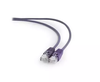 Патч-корд UTP кат.5e, 0.5 м, RJ45-RJ45, фиолетовый, CCA, Space Technology ST-ПК-4/50 (ST-ПК-4/50)