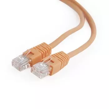 Патч-корд UTP кат.5e, 0.5м, RJ45-RJ45, оранжевый, Cablexpert (PP12-0.5M/O)