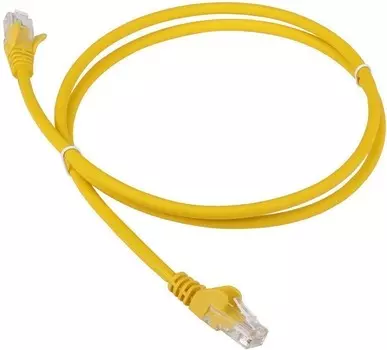 Патч-корд UTP кат.5e, 0.5м, RJ45-RJ45, желтый, ACD (ACD-LPU5E-5DY)