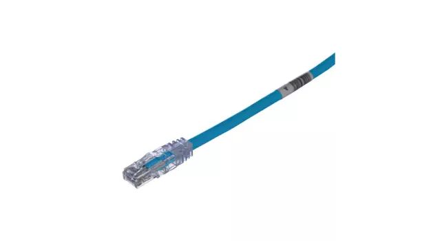 Патч-корд UTP кат.5e, 10м, RJ45-RJ45, синий, PANDUIT (UTPCH10MBUY)