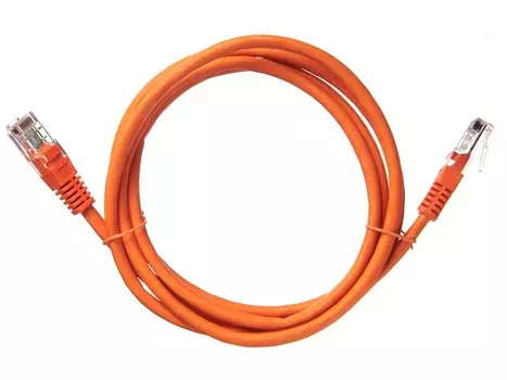 Патч-корд UTP кат.5e, 1.5 м, RJ45-RJ45, оранжевый, CU, LSZH, Netko Optima (N.BC.UTP.5e-1.5m-8-lszh)
