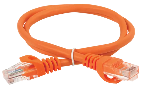 Патч-корд UTP кат.5e, 1.5м, RJ45-RJ45, оранжевый, ITK (PC07-C5EU-1M5)