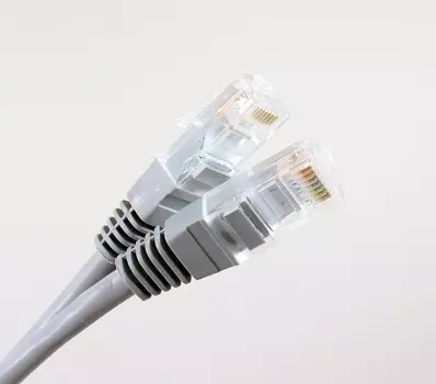 Патч-корд UTP кат.5e, 1.5м, RJ45-RJ45, серый, TELECOM (NA102--1.5M/NA102_GREY_1.5M)