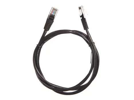 Патч-корд UTP кат.5e, 1.5м, RJ45-RJ45, черный, LSZH, Technolink (T.BC.UTP.5e-1.5m-1-lszh)