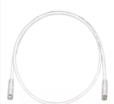 Патч-корд UTP кат.5e, 1.5м, RJ45-RJ45, белый, PANDUIT (UTPCH1.5MY)