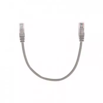 Патч-корд UTP кат.5e, 1 м, RJ45-RJ45, серый, CU, LSZH, REXANT (02-0102-1)