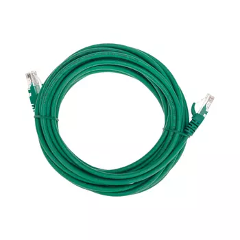 Патч-корд UTP кат.5e, 1 м, RJ45-RJ45, зеленый, CU, LSZH, REXANT (02-0106-1)