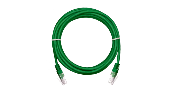 Патч-корд UTP кат.5e, 1 м, RJ45-RJ45, зеленый, CU, 10 шт., NETLAN (EC-PC4UD55B-BC-PVC-010-GN-10)