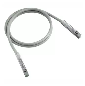 Патч-корд UTP кат.5e, 1м, 110-110, серый, PANDUIT (P110PC2IG3Y)