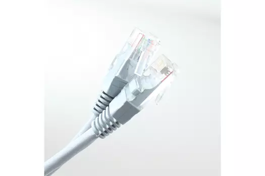Патч-корд UTP кат.5e, 1м, RJ45-RJ45, серый, CCA, Pro Legend (PL1219)