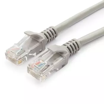 Патч-корд UTP кат.5e, 20м, RJ45-RJ45, серый, Cablexpert (PP10-20M)