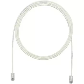 Патч-корд UTP кат.5e, 2 м, RJ45-RJ45, белый, CU, LSZH, PANDUIT (UTP28CH2M)