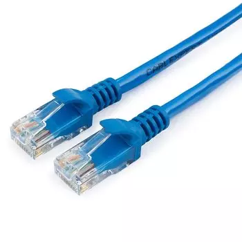 Патч-корд UTP кат.5e, 30 м, RJ45-RJ45, синий, CCA, Cablexpert (PP12-30M/B)