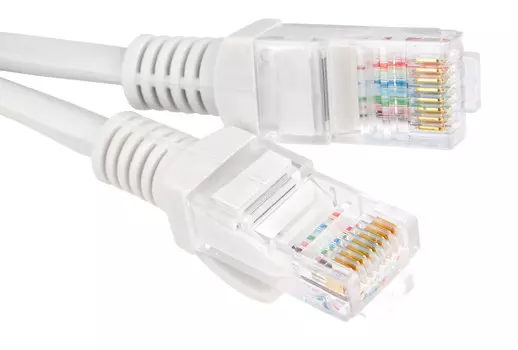 Патч-корд UTP кат.5e, 3 м, RJ45-RJ45, серый, CCA, Гарнизон PC-UTP (PC-UTP-5e-3)