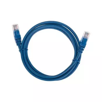 Патч-корд UTP кат.5e, 3 м, RJ45-RJ45, синий, CU, LSZH, REXANT (02-0104-3)