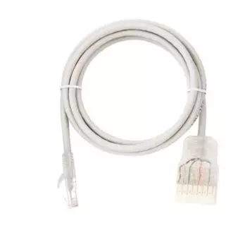 Патч-корд UTP кат.5e, 3м, 110-RJ45, серый, CU, LSZH, NIKOMAX (NMC-PC4UD05B-030-C-GY)