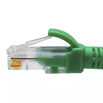 Патч-корд UTP кат.5e, 3м, RJ45-RJ45, зеленый, LSZH, SUPRLAN (10-0159)