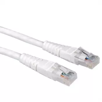 Патч-корд UTP кат.5e, 3м, RJ45-RJ45, белый, LSZH, Technolink (T.BC.UTP.5e-3.0m-0-lszh)