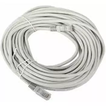 Патч-корд UTP кат.5e, 50 м, RJ45-RJ45, серый, CCA, Bion (BPC-U5451-101-50)