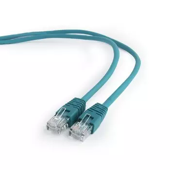Патч-корд UTP кат.5e, 5м, RJ45-RJ45, зеленый, Cablexpert (PP12-5M/G)