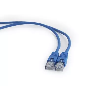 Патч-корд UTP кат.5e, 5м, RJ45-RJ45, синий, Cablexpert (PP12-5M/B)