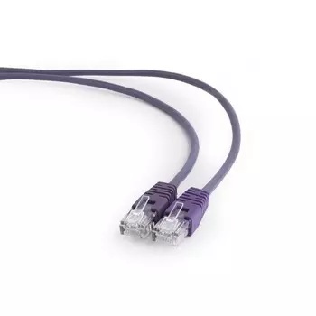 Патч-корд UTP кат.5e, 5м, RJ45-RJ45, фиолетовый, Cablexpert (PP12-5M/V)