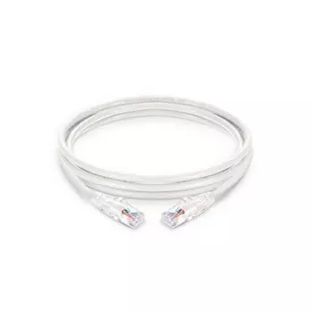Патч-корд UTP кат.5e, 5м, RJ45-RJ45, белый, CU, экранированный, ACD (ACD-LPU5C-50W)