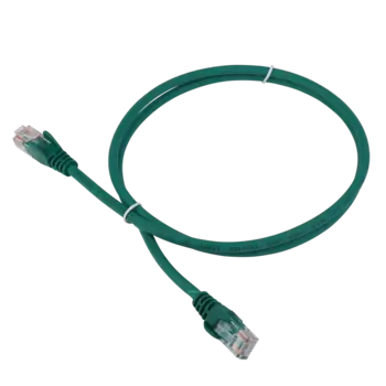 Патч-корд UTP кат.5e, 7м, RJ45-RJ45, зеленый, LSZH, Lanmaster (LAN-PC45/U5E-7.0-GN)