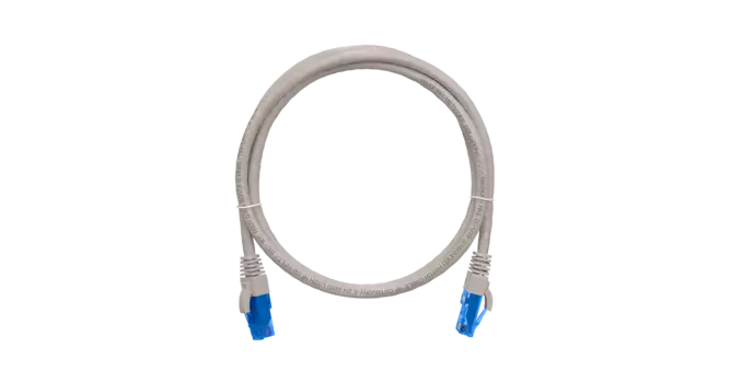 Патч-корд UTP кат.6, 0.15м, RJ45-RJ45, серый, CU, NIKOMAX (NMC-PC4UE55B-001-GY)