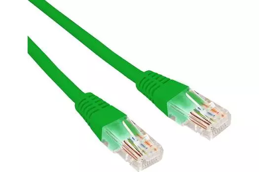 Патч-корд UTP кат.6, 0.3 м, RJ45-RJ45, зеленый, CU, LSZH, REXANT (02-0296-03)