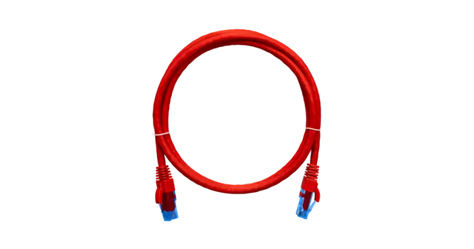 Патч-корд UTP кат.6, 0.3м, RJ45-RJ45, красный, CU, LSZH, NIKOMAX (NMC-PC4UE55B-003-C-RD)