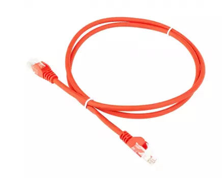 Патч-корд UTP кат.6, 15м, RJ45-RJ45, оранжевый, LSZH, Lanmaster (LAN-PC45/U6-15-OR)