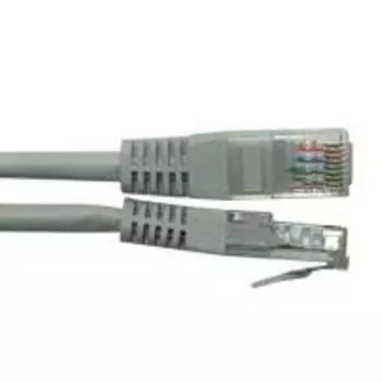 Патч-корд UTP кат.6 1.5м, RJ45-RJ45, серый, Neomax (NM13601-015)