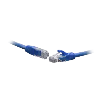 Патч-корд UTP кат.6, 2м, RJ45-RJ45, синий, LSZH, SNR (SNR-UU4-6-020-LST-BL)