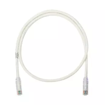 Патч-корд UTP кат.6, 3м, RJ45-RJ45, белый, PANDUIT (NK6PC3MY)