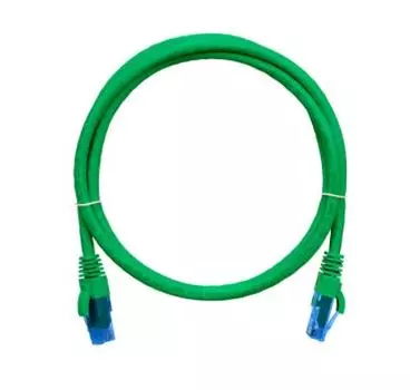 Патч-корд UTP кат.6, 3м, RJ45-RJ45, зеленый, CU, LSZH, NIKOMAX (NMC-PC4UE55B-030-C-GN)