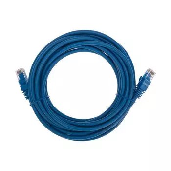 Патч-корд UTP кат.6, 5 м, RJ45-RJ45, синий, CU, LSZH, REXANT (02-0294-5)