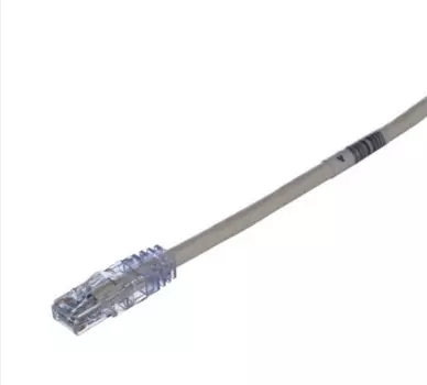 Патч-корд UTP кат.6, 5м, RJ45-RJ45, белый, PANDUIT (UTPSP5MY)