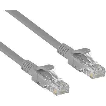 Патч-корд UTP кат.6, 5м, RJ45-RJ45, серый, CU, Exegate UTP-RJ45-RJ45-C6-CU-5M-GY (EX282007RUS)