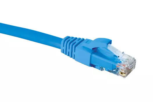 Патч-корд UTP кат.6, 7м, RJ45-RJ45, синий, LSZH, Eurolan (21D-U6-07BU)
