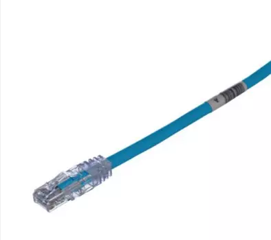 Патч-корд UTP кат.6, 9м, RJ45-RJ45, синий, PANDUIT (UTPSP9MBUY)