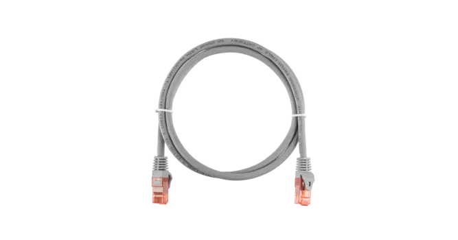 Патч-корд UTP кат.6a, 0.5м, RJ45-RJ45, серый, CU, LSZH, NIKOMAX (NMC-PC4UA55B-ES-005-C-GY)
