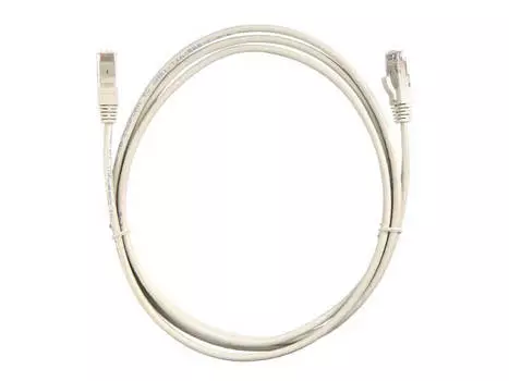 Патч-корд UTP кат.6a, 2 м, RJ45-RJ45, серый, CU, LSZH, Netko Expert NUTPBC.6a-2m-2-lszh (NUTPBC.6a-2m-2-lszh)