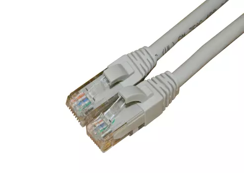 Патч-корд UTP кат.6a 3м, RJ45-RJ45, серый, Netko (NUTPBC.6a-3m-2)