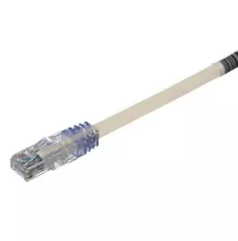 Патч-корд UTP кат.6a, 5м, RJ45-RJ12, белый, PANDUIT T568B (UTP6AX5M)
