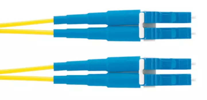 Патч-корд оптический Panduit, LC, одномодовый, 9/125, OS2, двойной, 3м, желтый (F92ELLNLNSNM003)