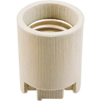 Патрон керамический Navigator NLH-CL-E40 для светодиодных/накаливания/энергосберегающих ламп, серый (19431)